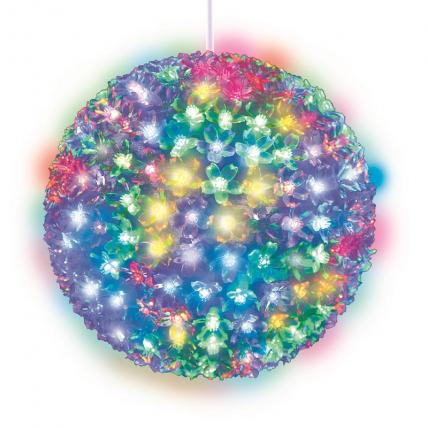 Подвесной светильник «Шар с цветами сакуры» (09574) ULD-H2121-200/DTA RGB IP20 SAKURA BALL
